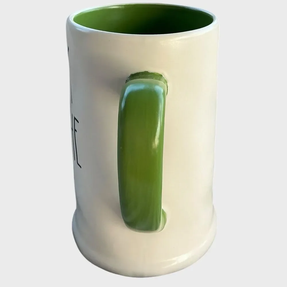 Rae Dunn LUCK OF THE IRISH Large Coffee Cup Mug NEW